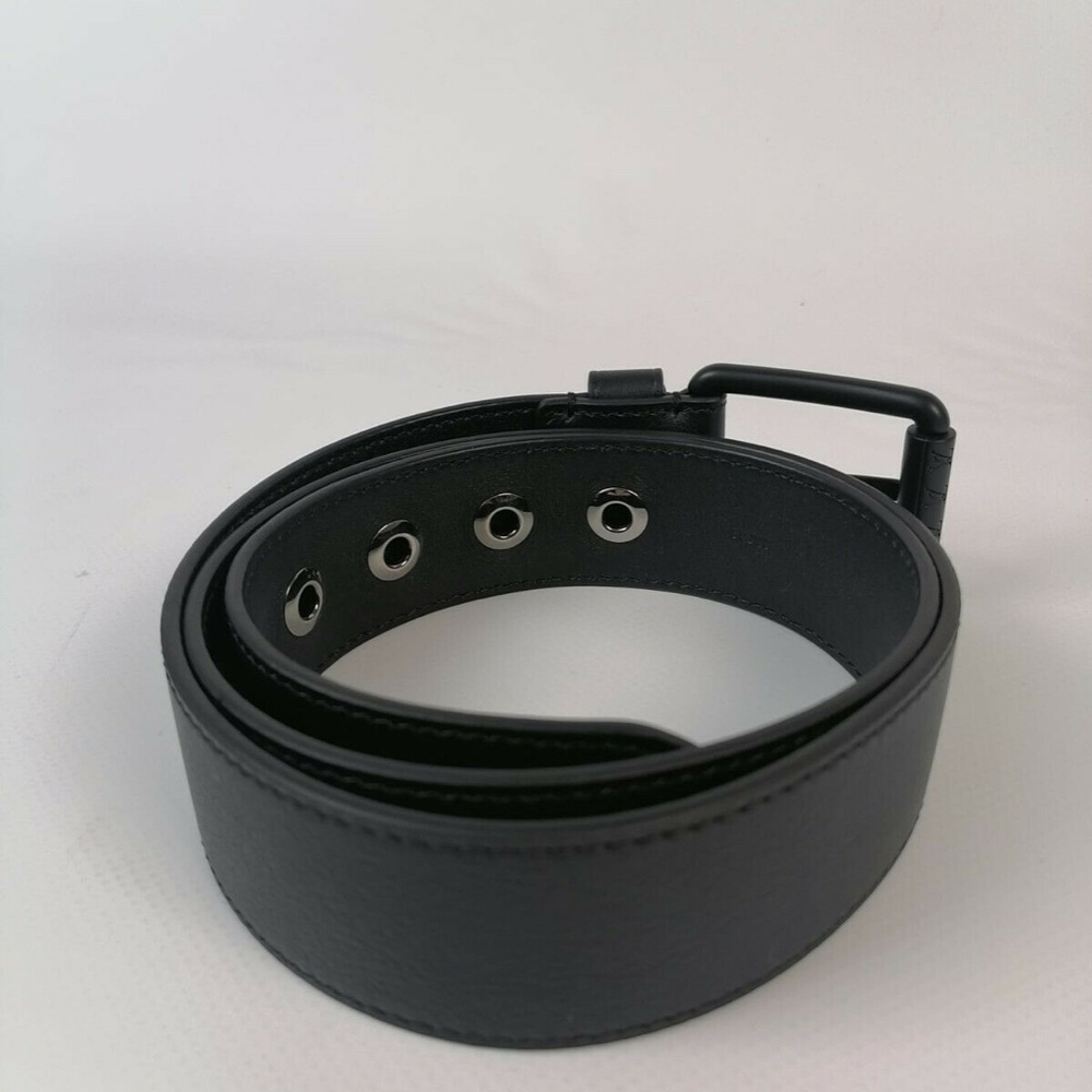 New Authentic Louis Vuitton Voyager 35 MM Black Belt size 34" / 85 cm - Picture 3 of 12